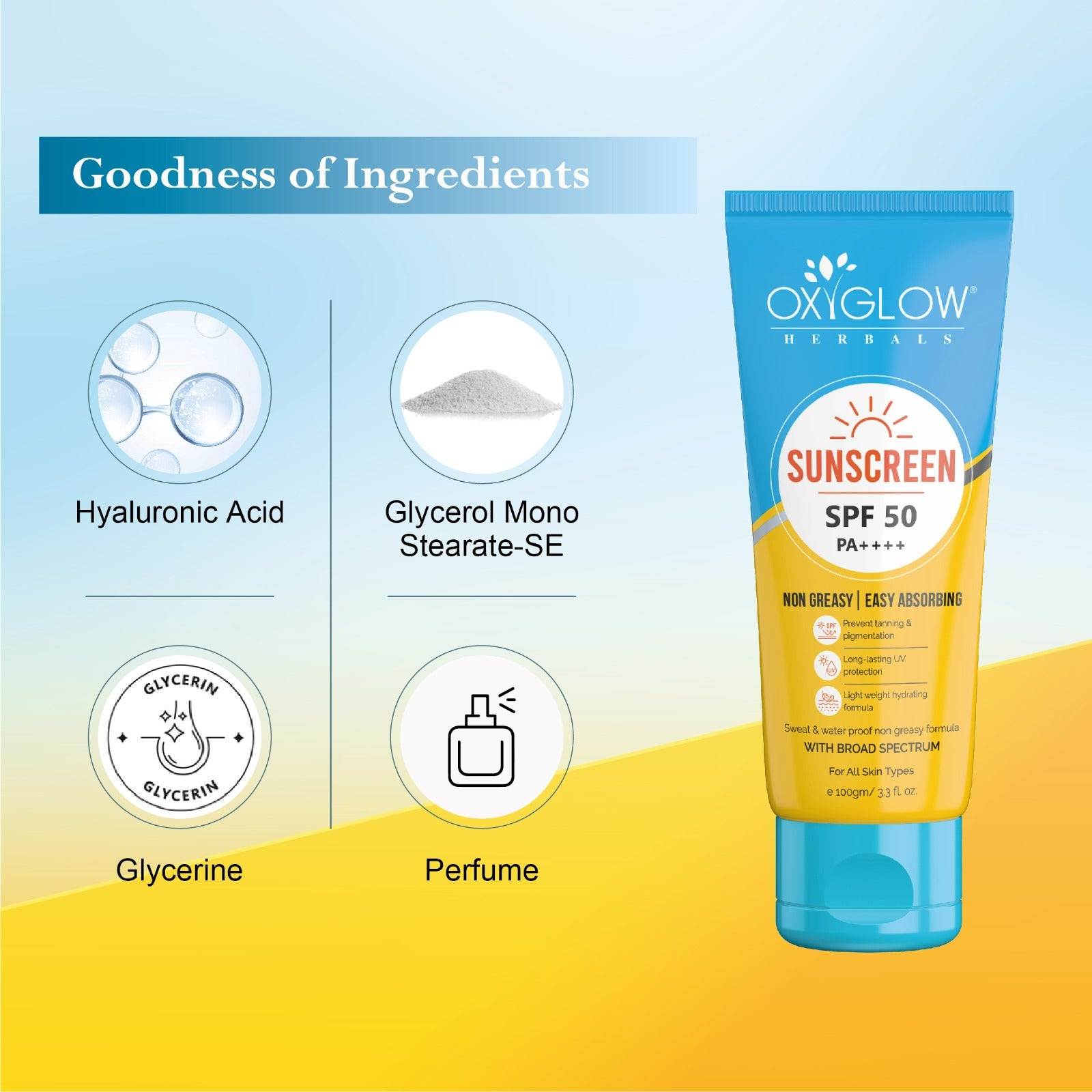 Sunscreen SPF 50 PA++++