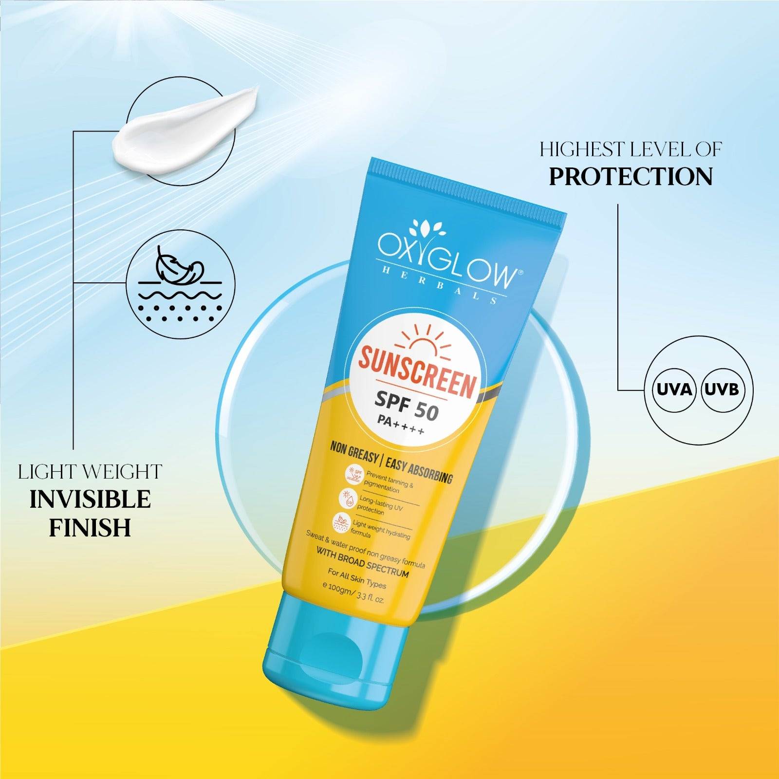 Sunscreen SPF 50 PA++++