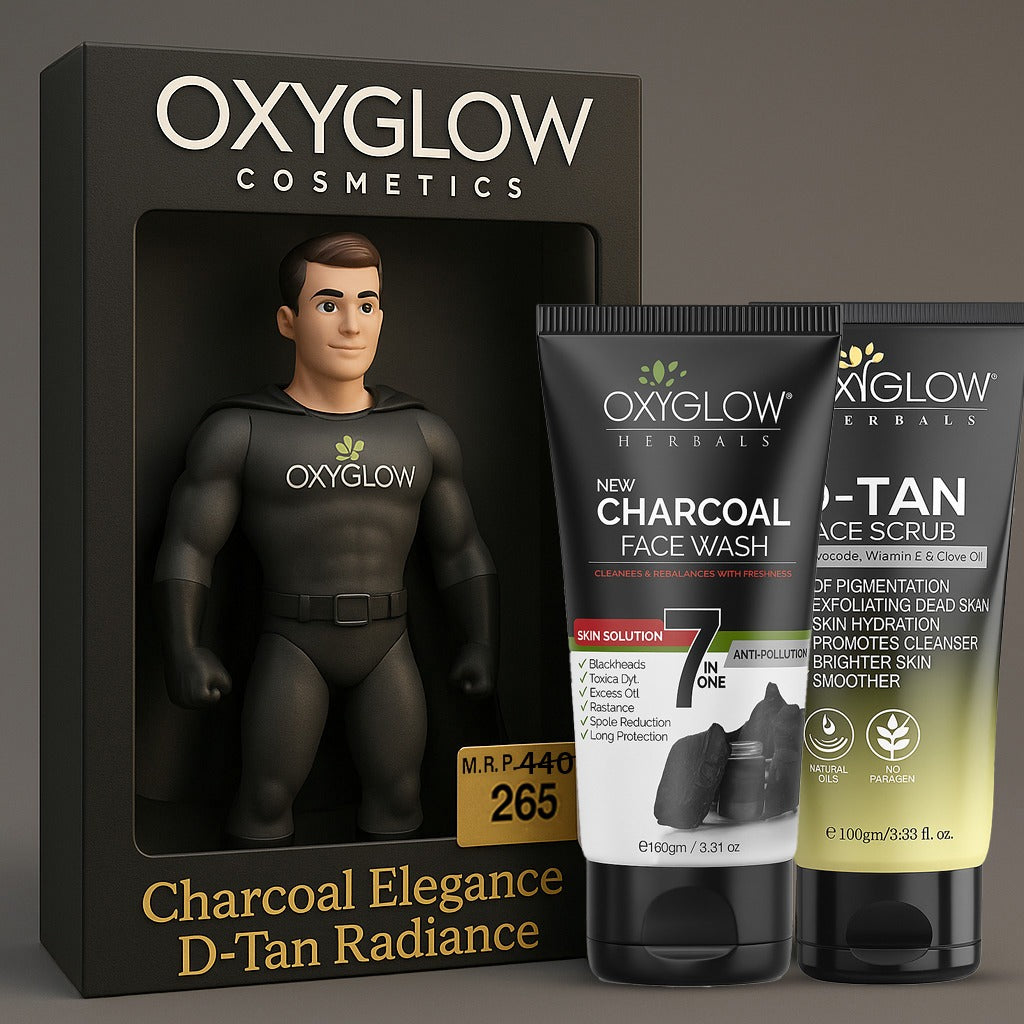 Charcoal Face Wash 100gm + D-Tan Scrub 100gm