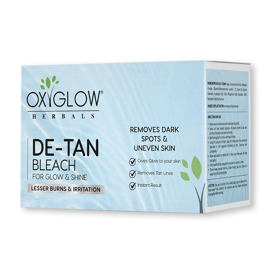 OxyGlow Herbals De-tan Bleach Cream