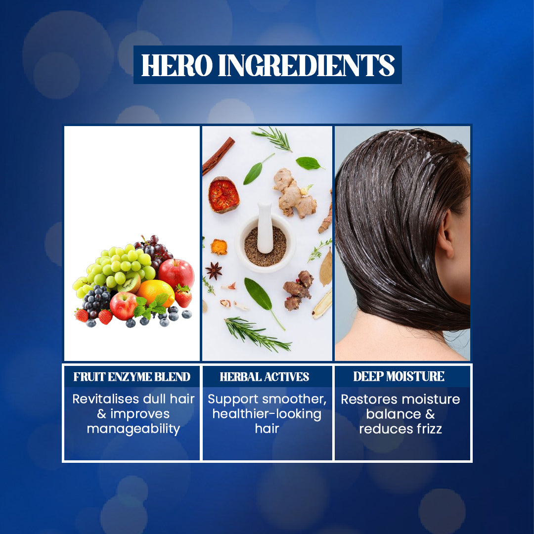OxyGlow Herbals Hair Spa Cream hero Ingredients
