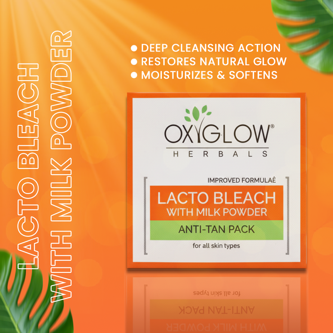 OxyGlow Herbals Lacto Bleach Cream benefits