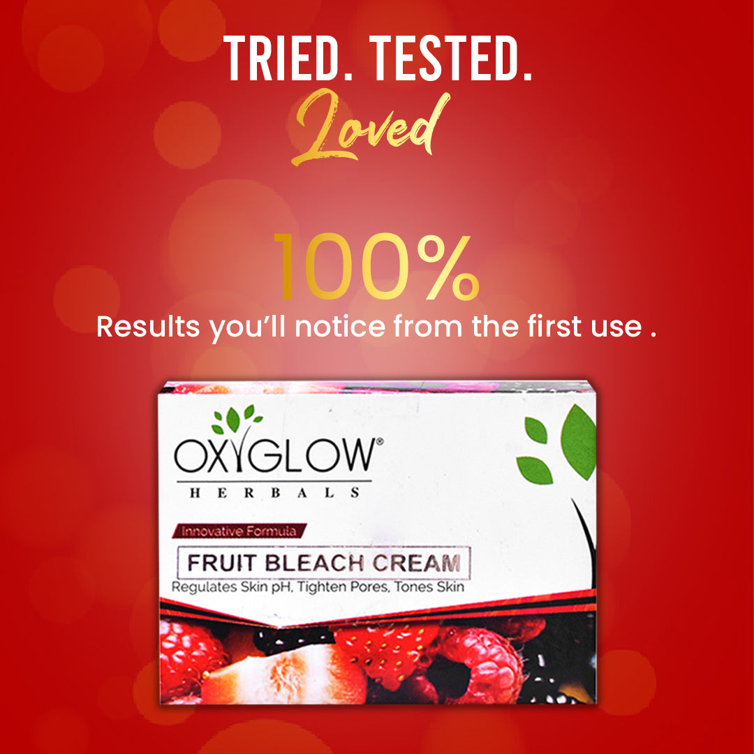 OxyGlow Herbals Multi Fruit Bleach Cream Trusted