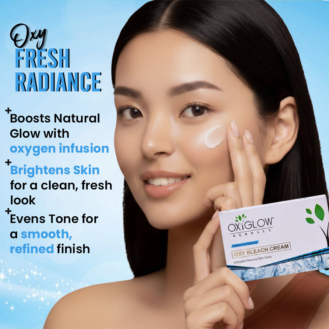 OxyGlow Herbals Oxy Bleach Cream OxyBleach Benefits