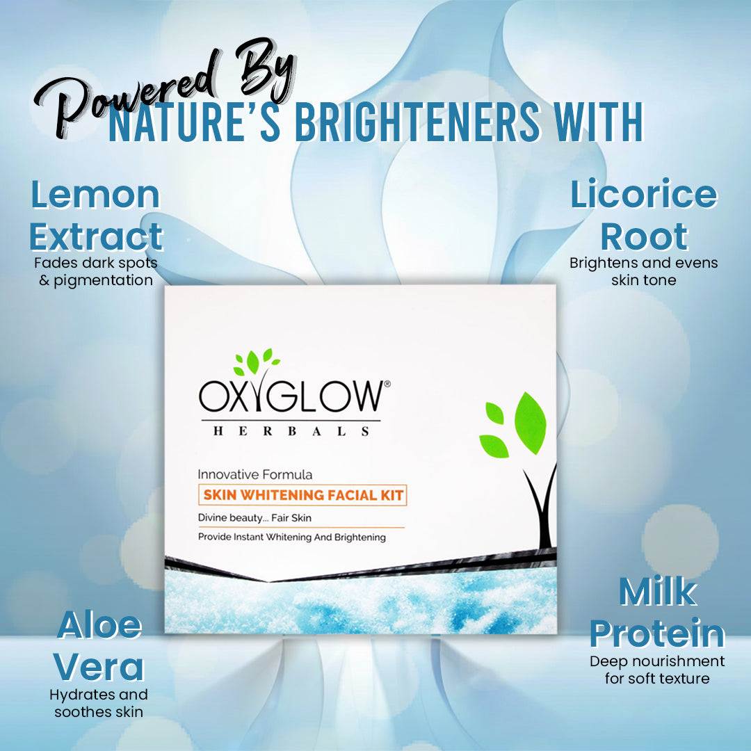 Oxyglow_Herbals_Skin_Whitening_Facial_Kit_ingredients