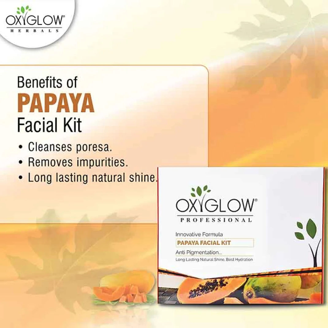 OxyGlow Herbals Papaya Facial Kit_benefits