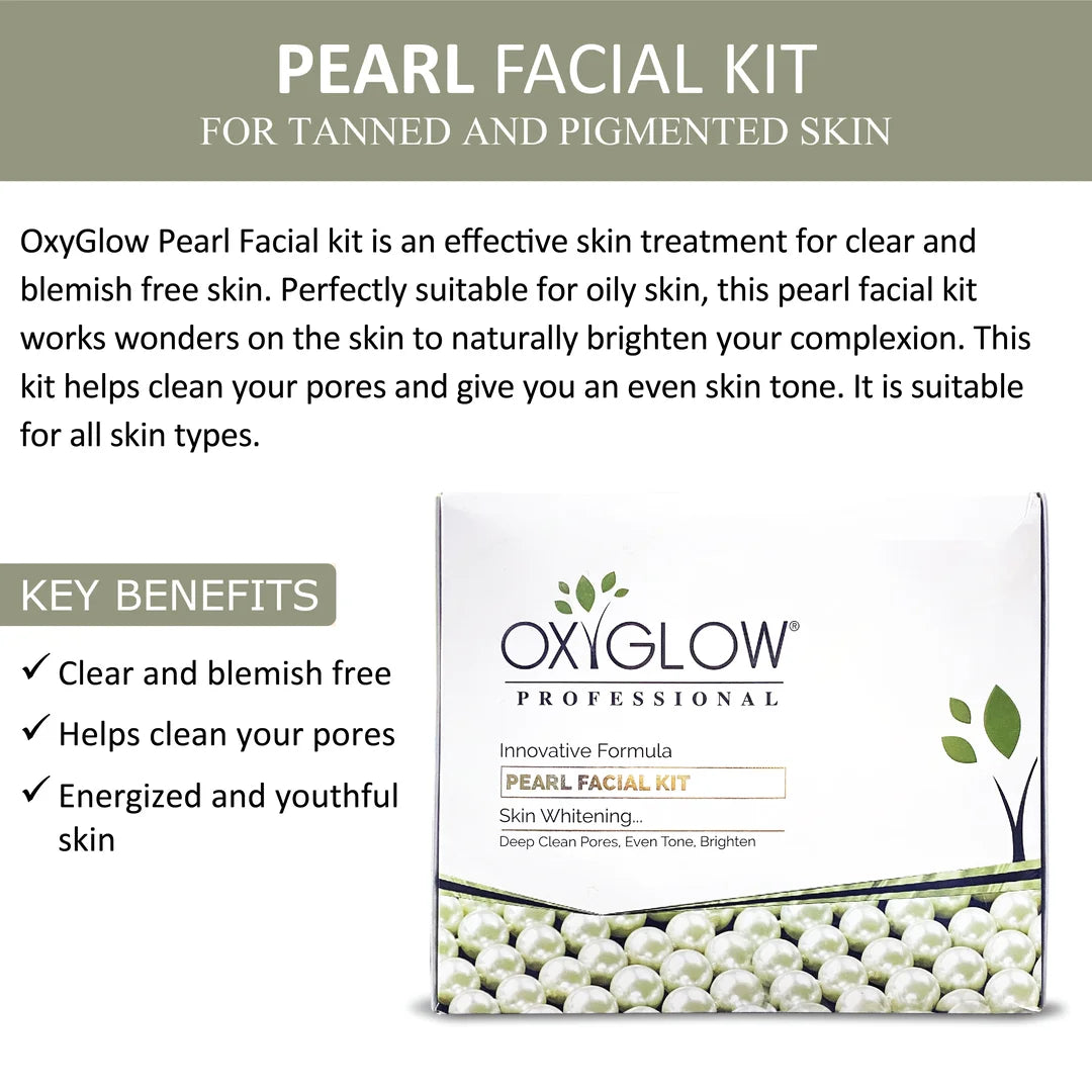 Pearl Facial Kit 260 Gm - Deep Clean Pores & Even Tone