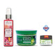 Rose Skin Toner + Aloe Vera & Apple Face Massage Gel + Under Eye Cream