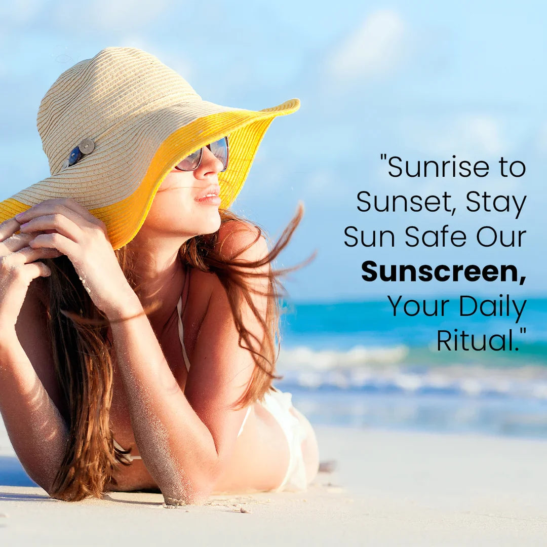 Sunscreen SPF 50 UPA | PA++++ UVB + Keratin Hair Serum