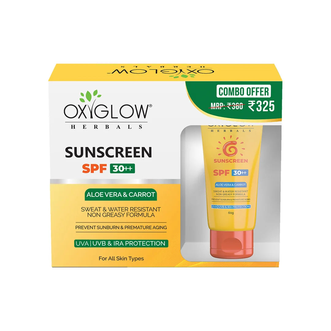 Sunscreen SPF 30++ Combo With Neem Tulsi facewash
