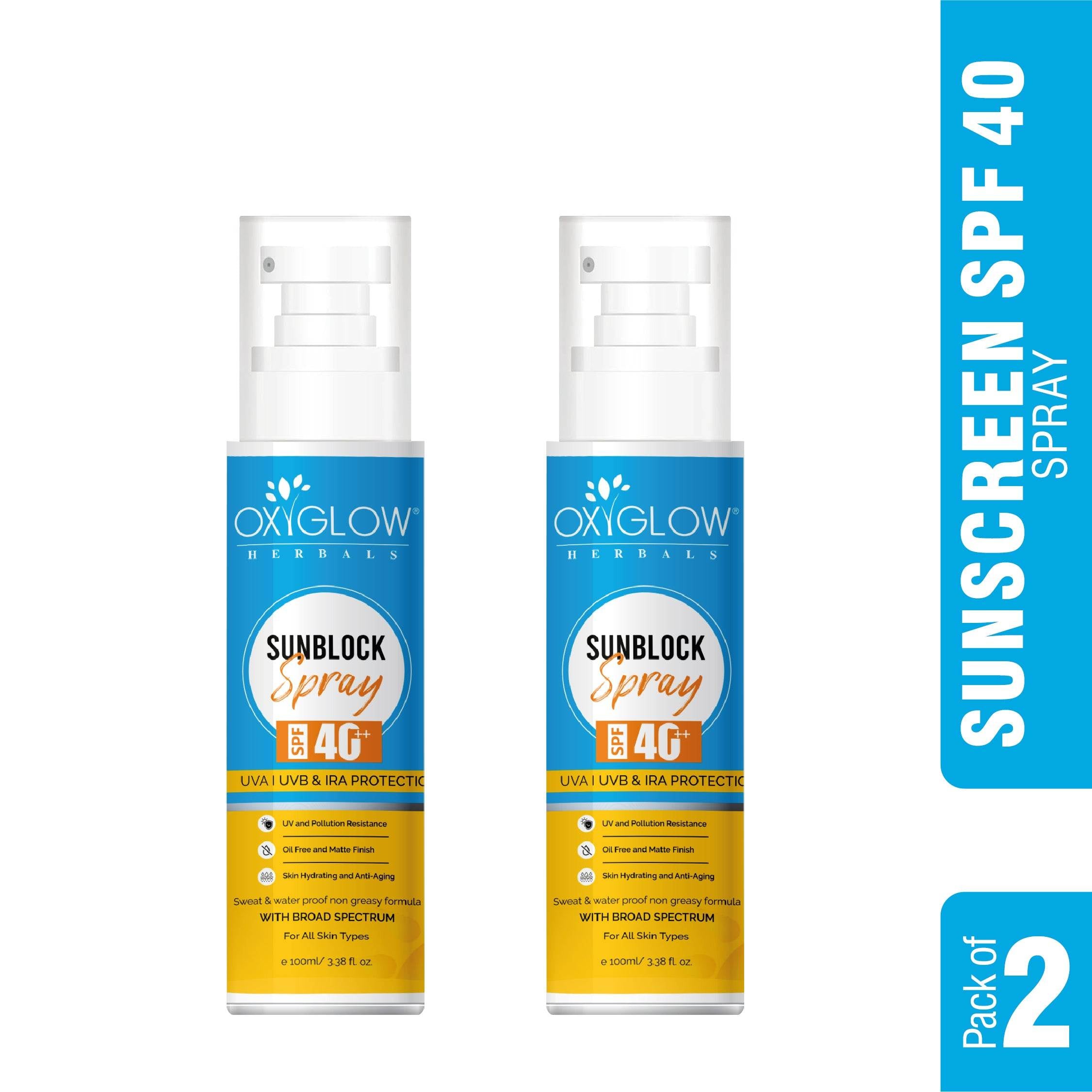 Sunblock Spray SPF 40++
