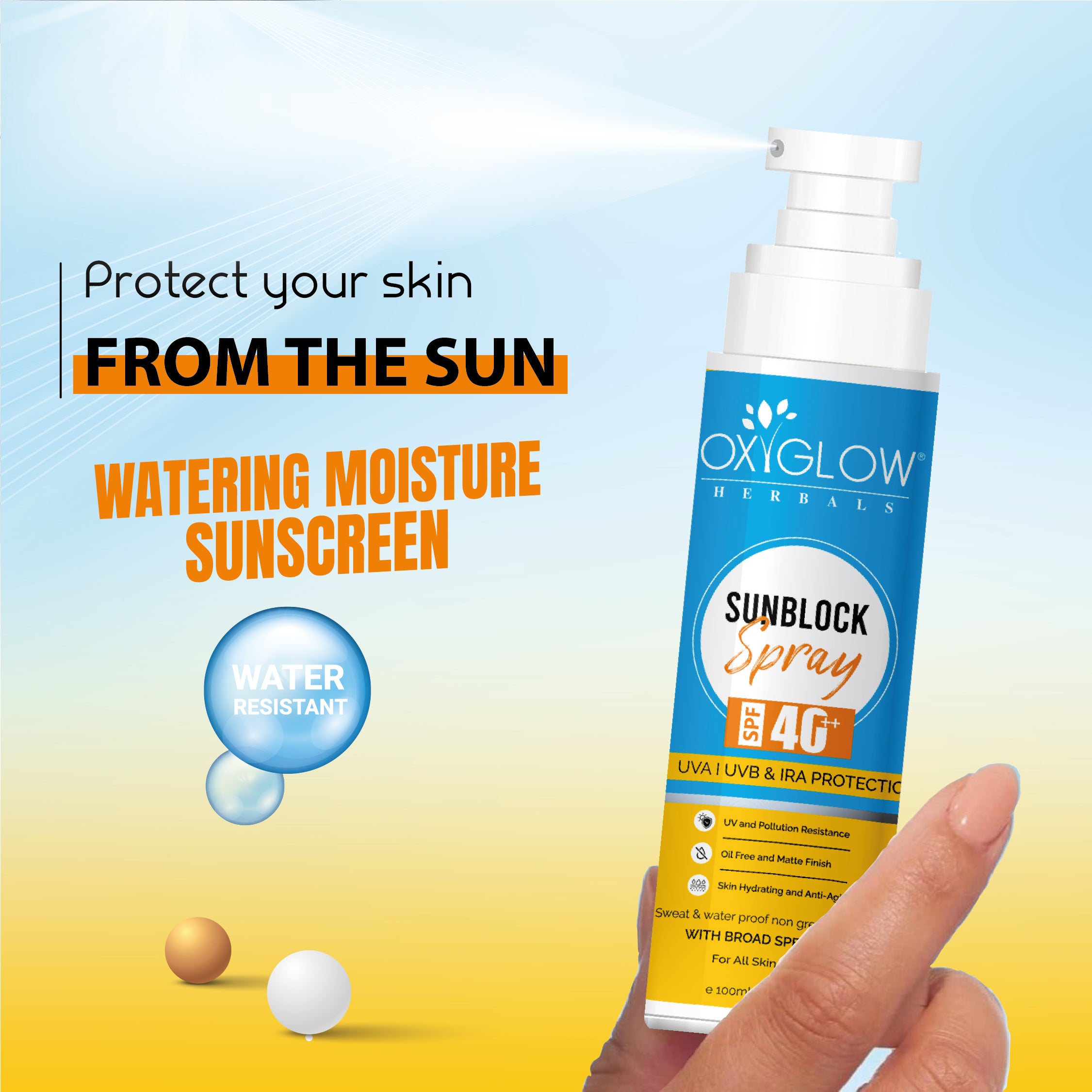 Sunblock Spray SPF 40++