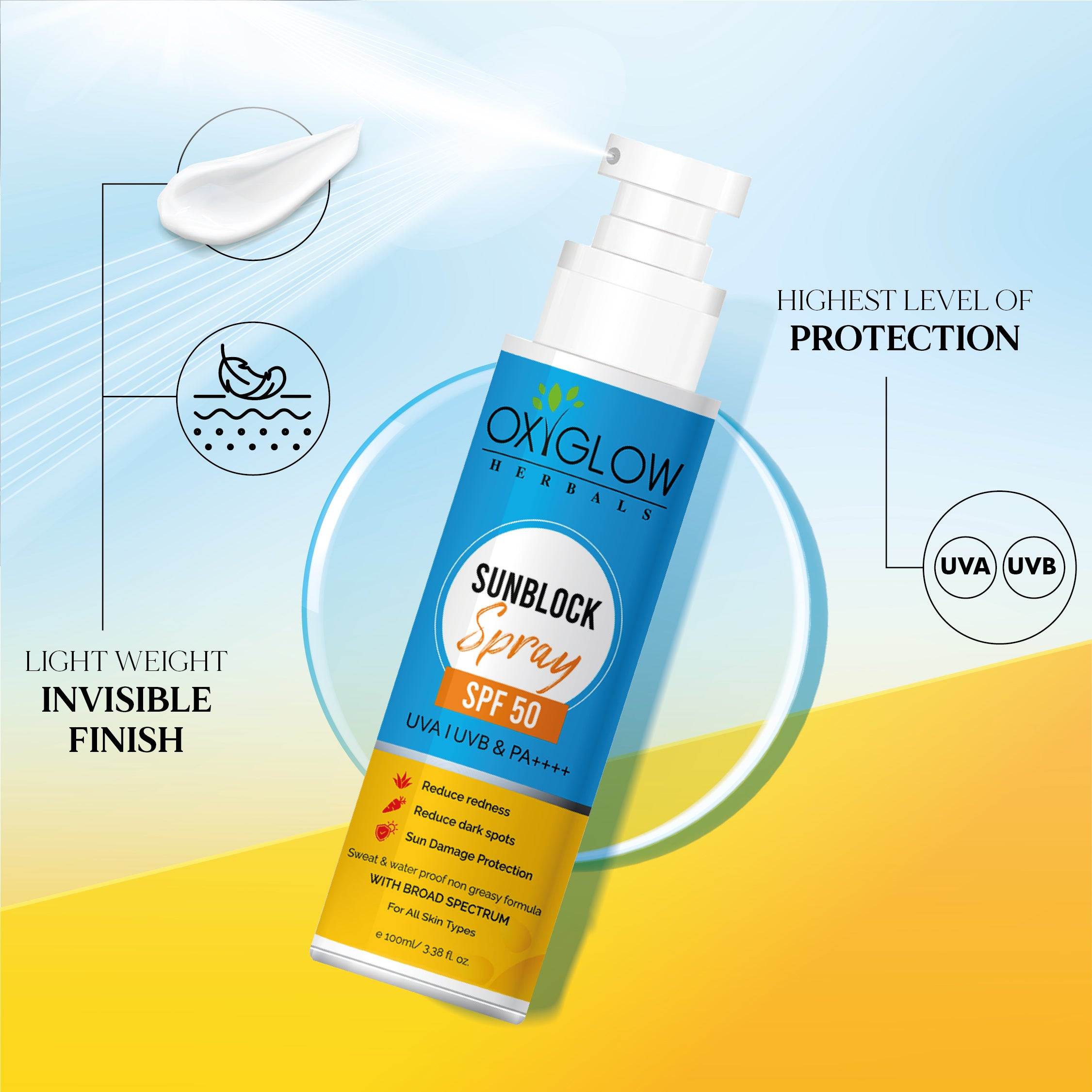 Sunblock Spray SPF 50 PA++++