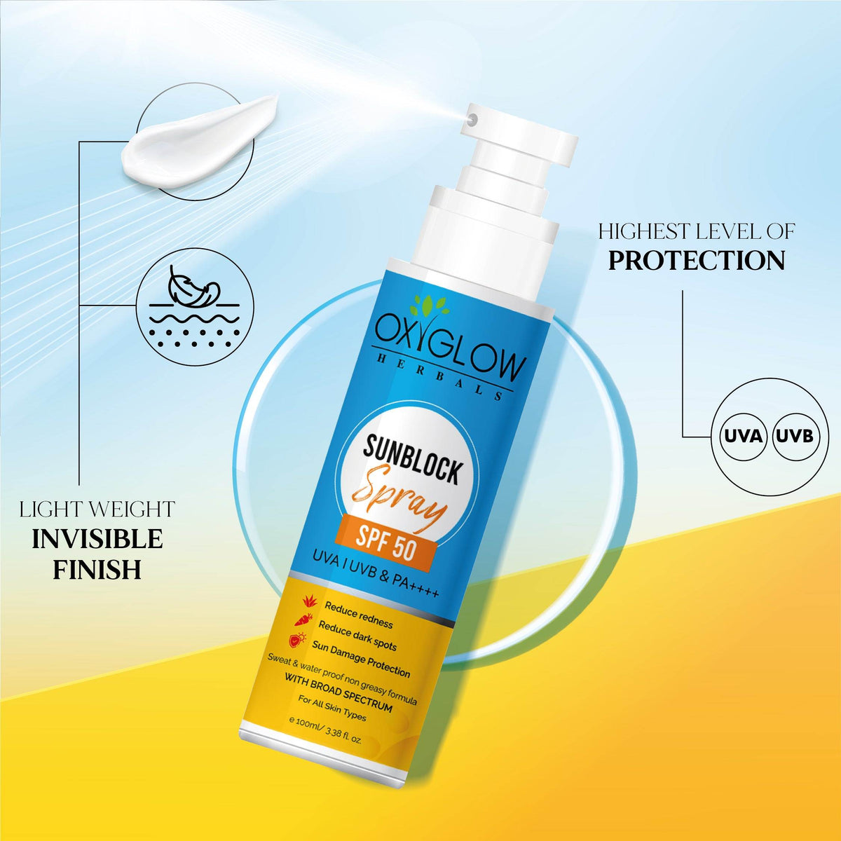 Sunblock Spray SPF 50 PA++++