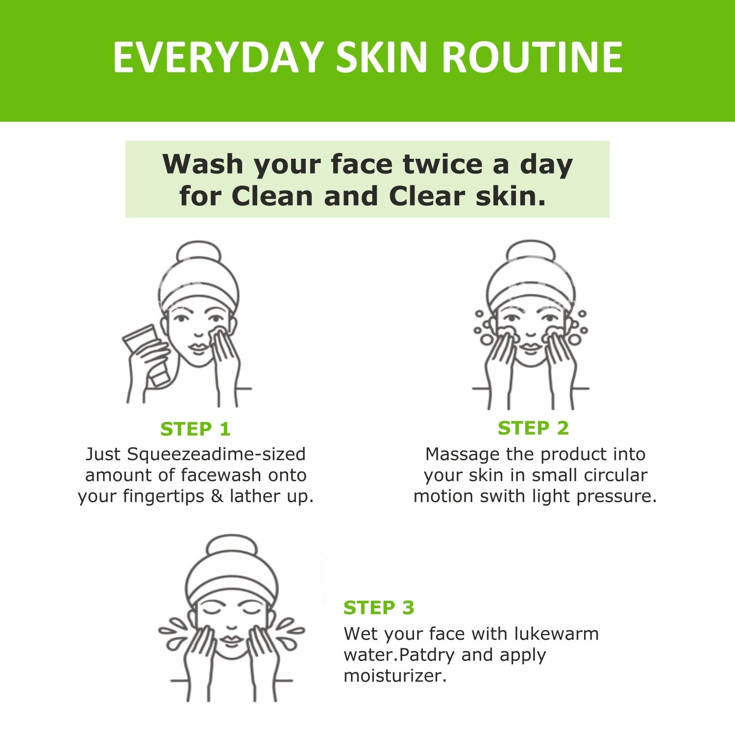 Skin Whitening Face Wash + Honey Papaya Scrub 100gm + Vitamin C Skin Serum