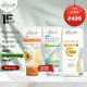 Skin Whitening Face Wash + Honey Papaya Scrub 100gm + Vitamin C Skin Serum