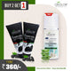 Charcoal Face Wash + Deep Cleansing Milk Moisturizer 120ml