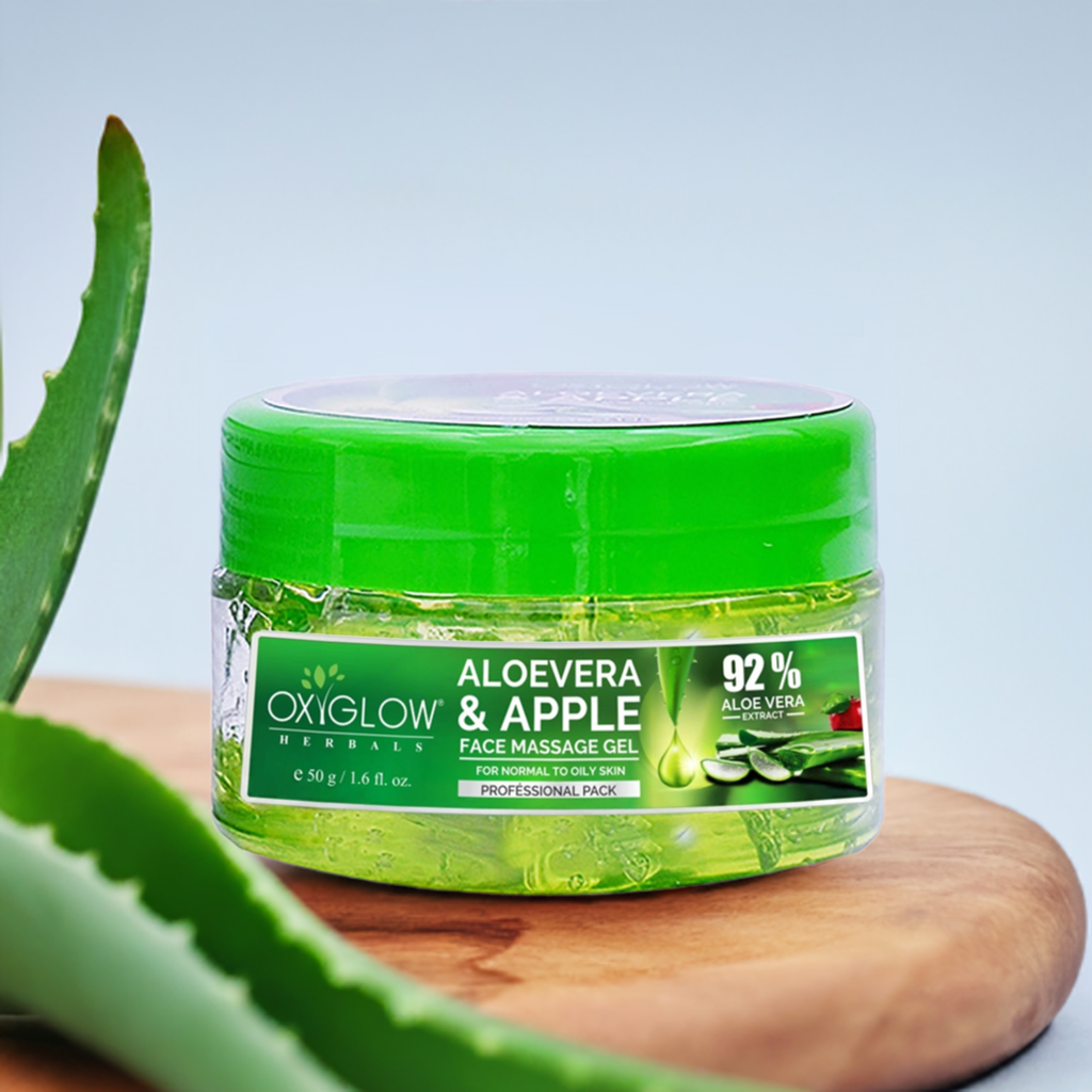 Aloe Vera & Apple Face Massage Gel for Normal to Oily Skin
