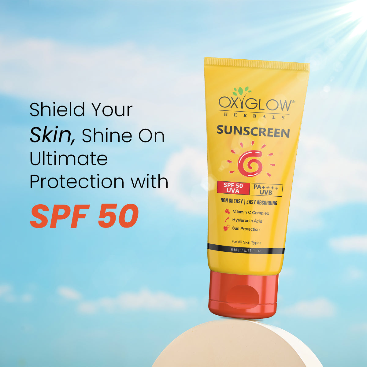 Sunscreen SPF 50 UPA | PA++++ UVB