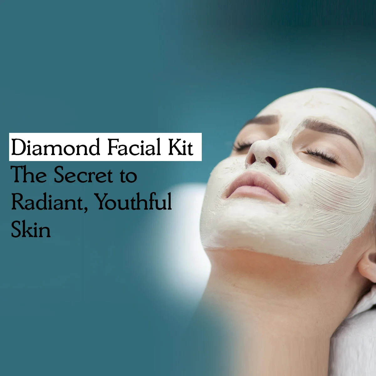 OxyGlow Herbals Diamond Facial Kit | Rejuvenate Skin | Prevent Wrinkles & Fine Lines | Enriched with Jojoba Oil | Suitable for All Skin