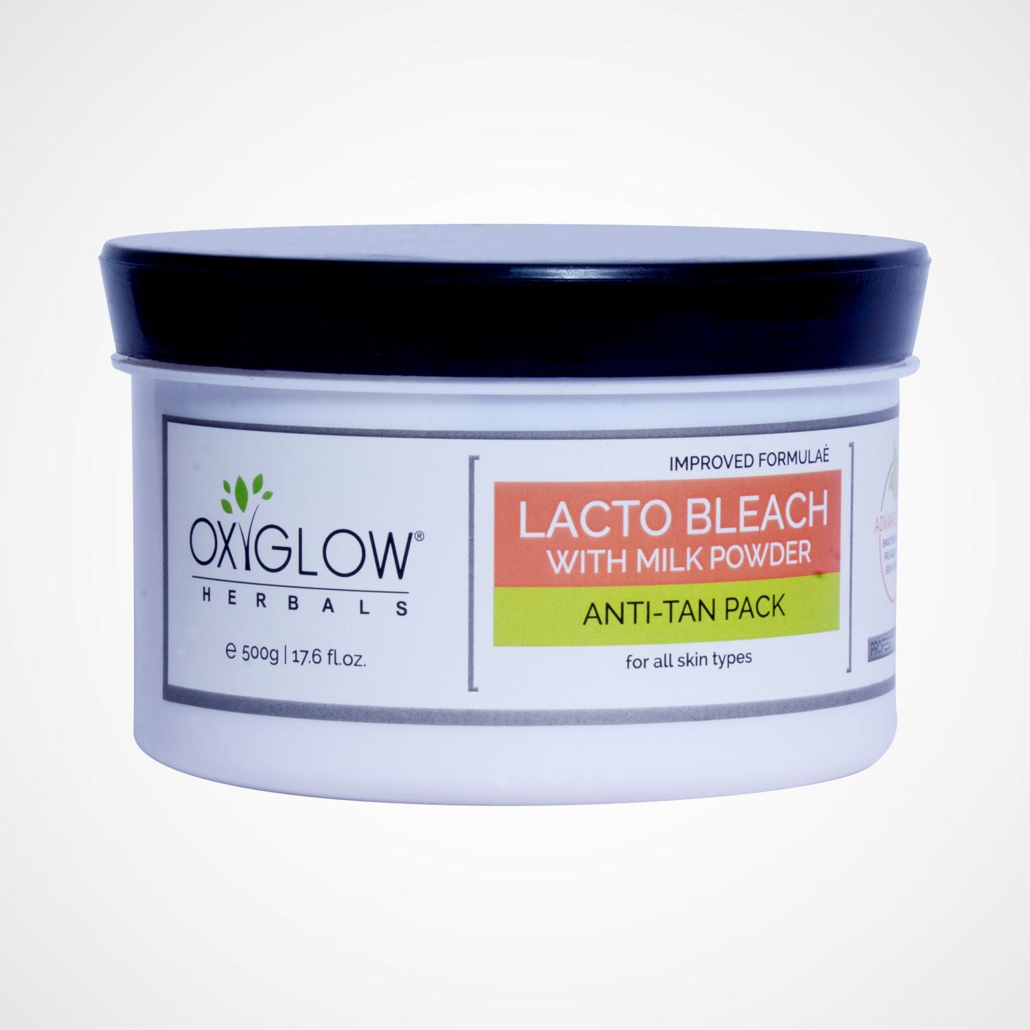 OxyGlow Herbals Lacto Bleach Cream with Milk Powder | Bleach + Anti Tan Formula | Removes Tan & Hydrates Skin|  Suitable for All Skin