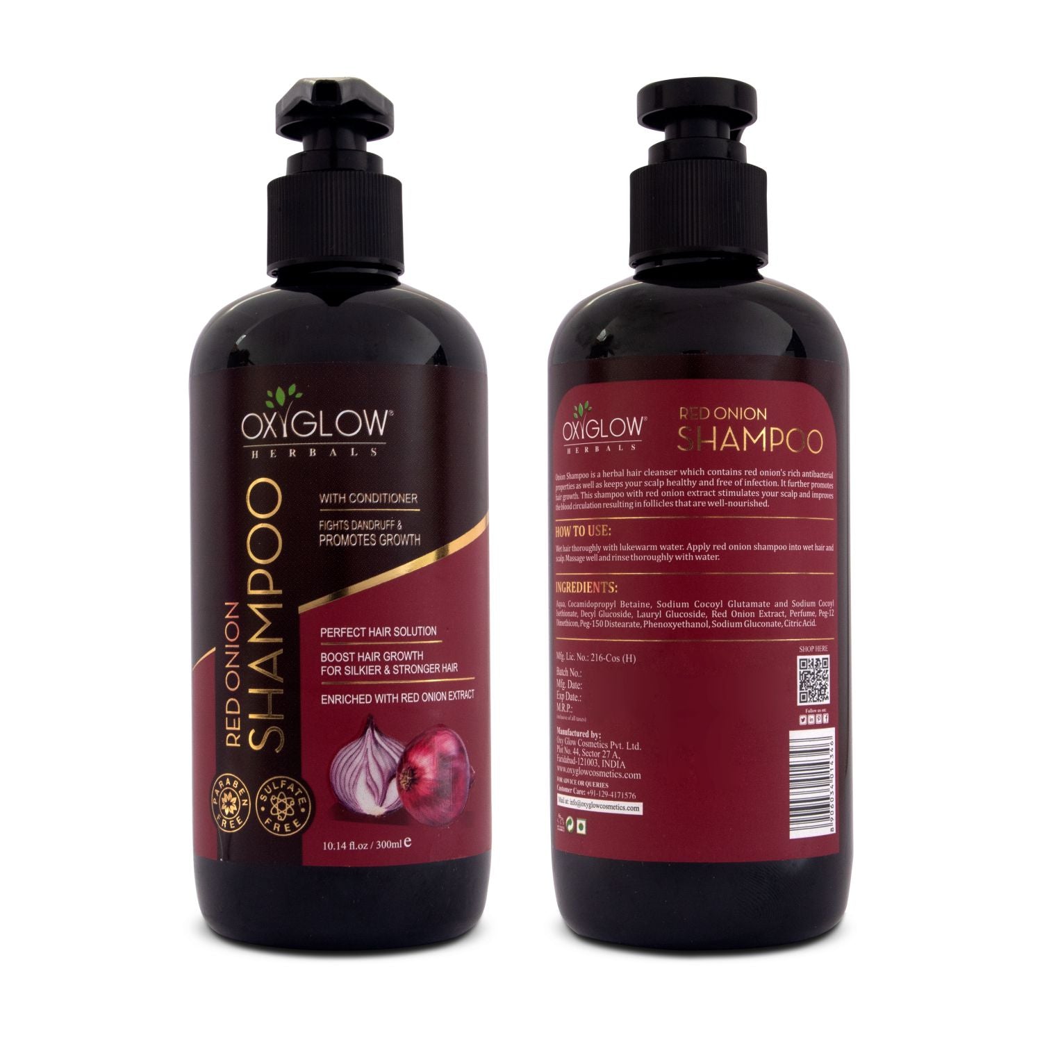 Red Onion Shampoo - Fight Dandruff & Promotes Growth