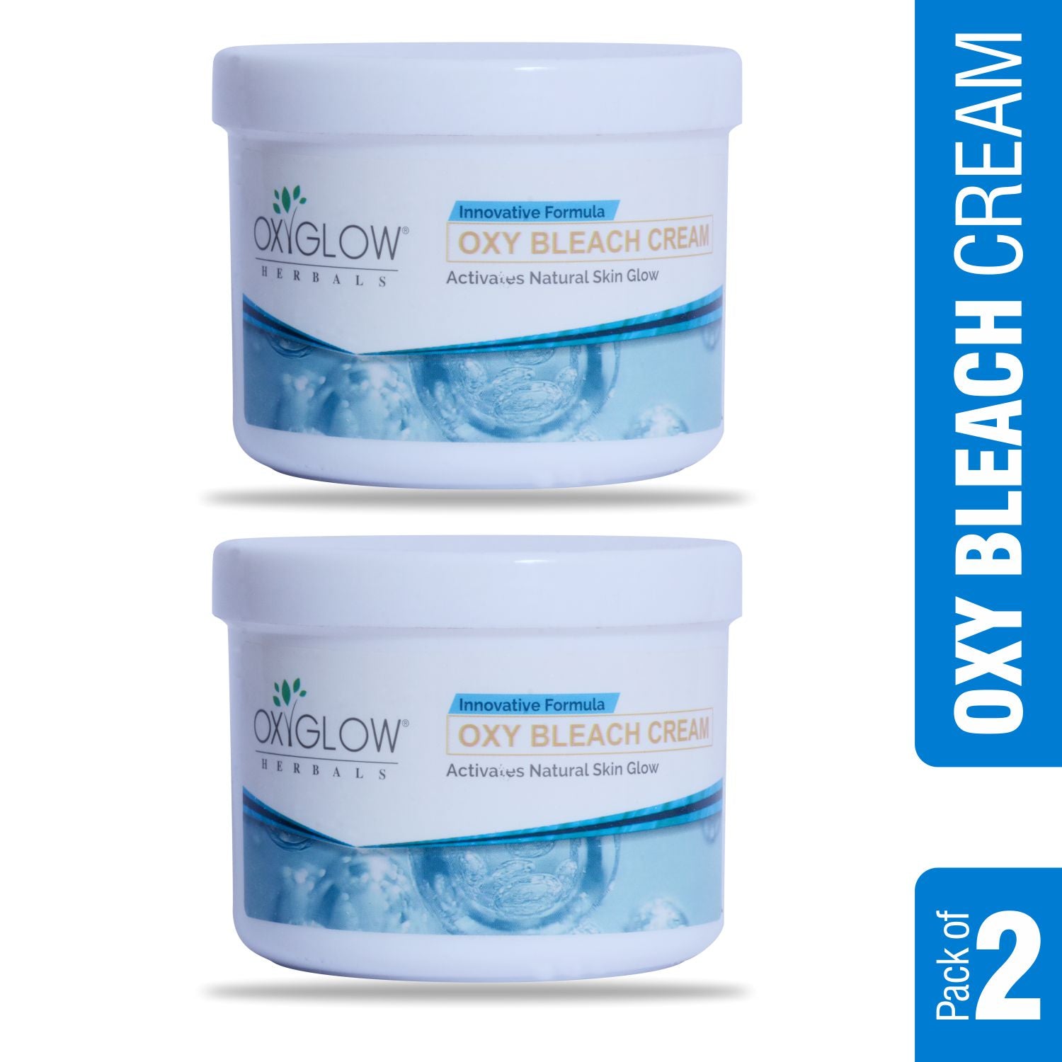 OxyGlow Herbals Oxy Bleach Cream | Activates Natural Skin Glow | Suitable for All Skin