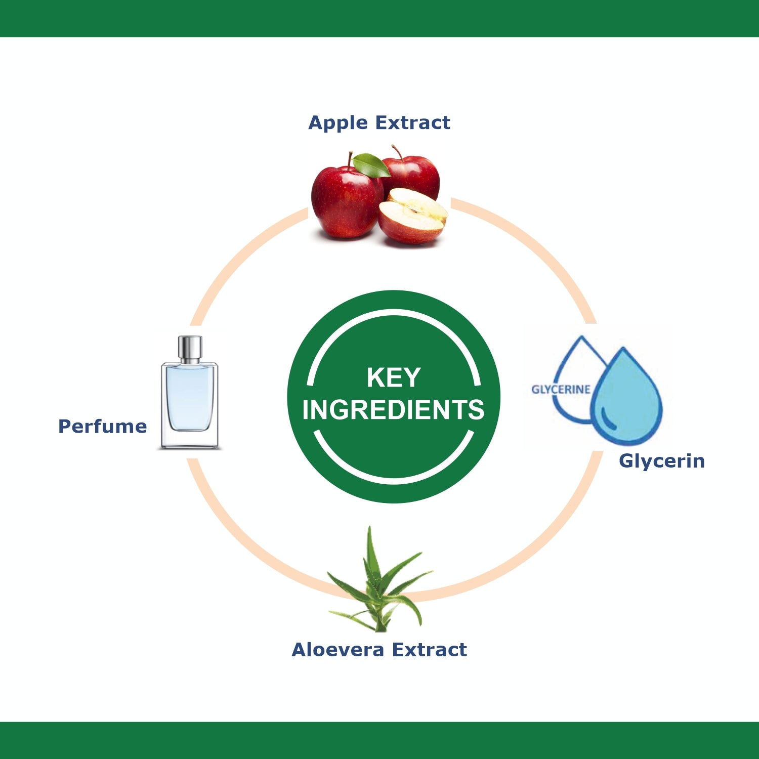 OxyGlow Herbals Aloevera and Apple massage gel-50gms-key ingredients