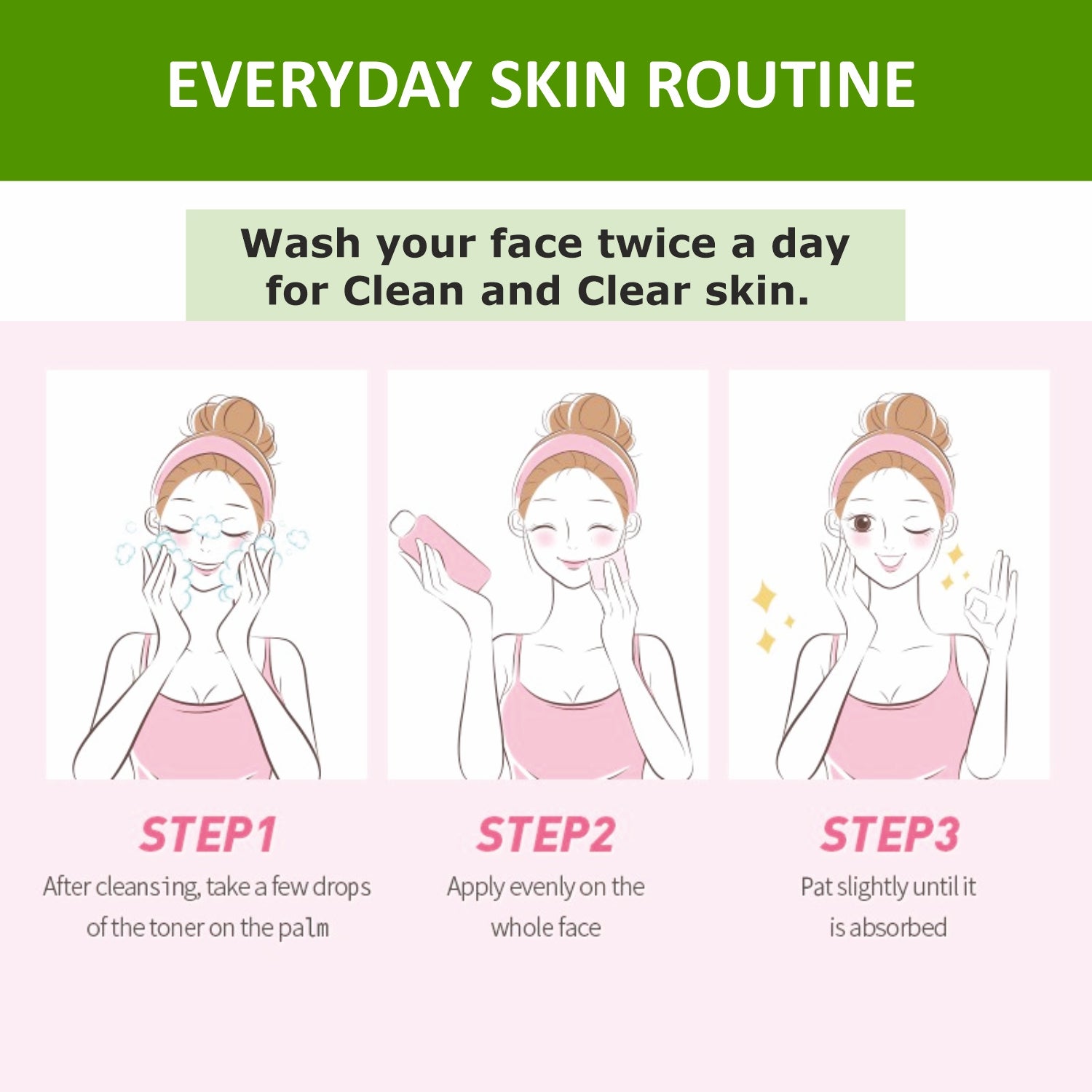 OxyGlow Herbals Cucumber toner-how to use