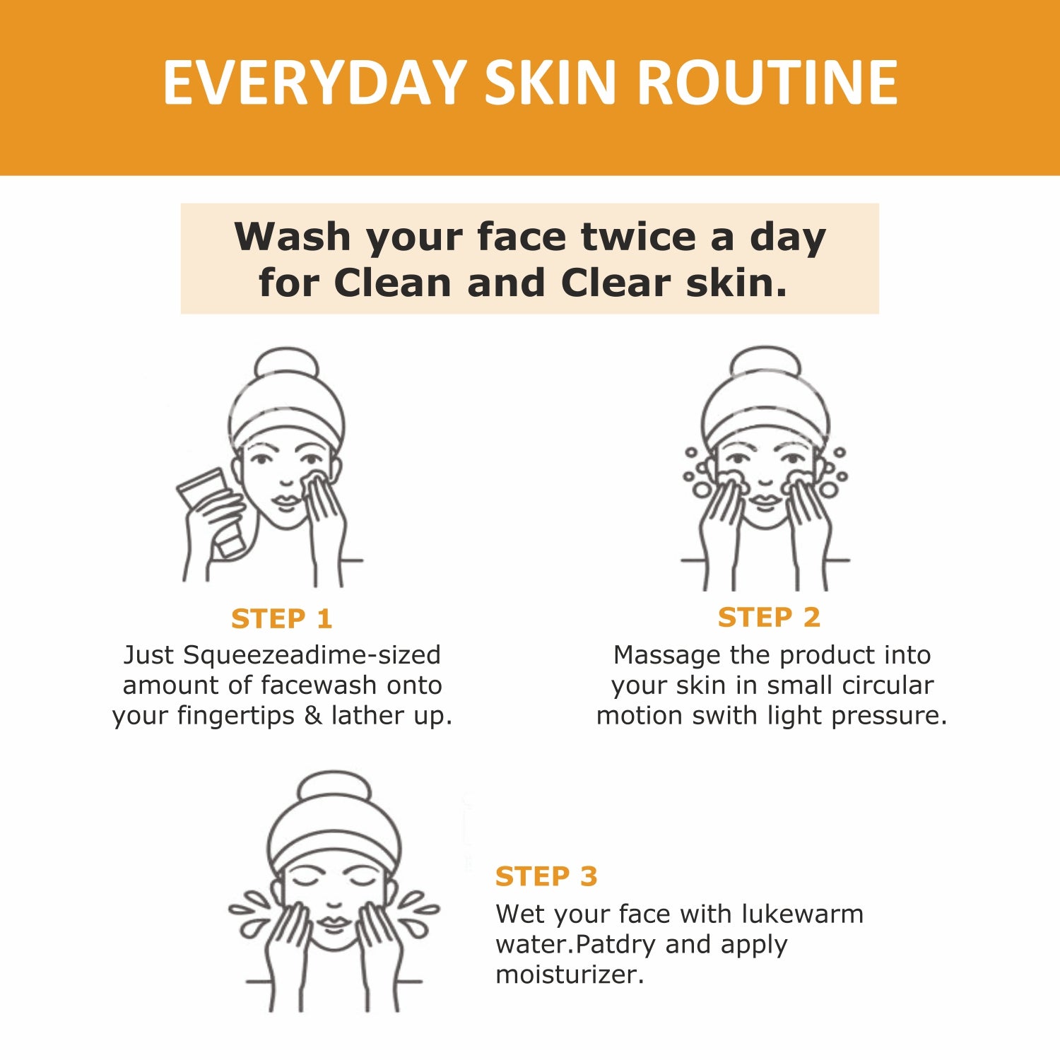 Oxyglow Herbals Oil Control Face wash-how to use