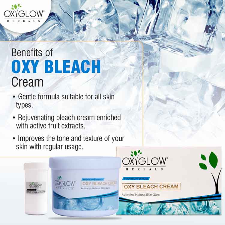 OxyGlow Herbals Oxy Bleach Cream-Benefits