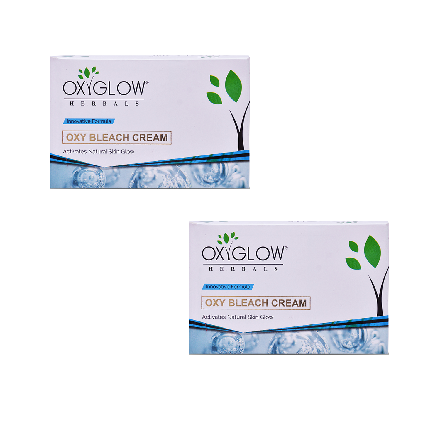 OxyGlow Herbals Oxy Bleach Cream | Activates Natural Skin Glow | Suitable for All Skin